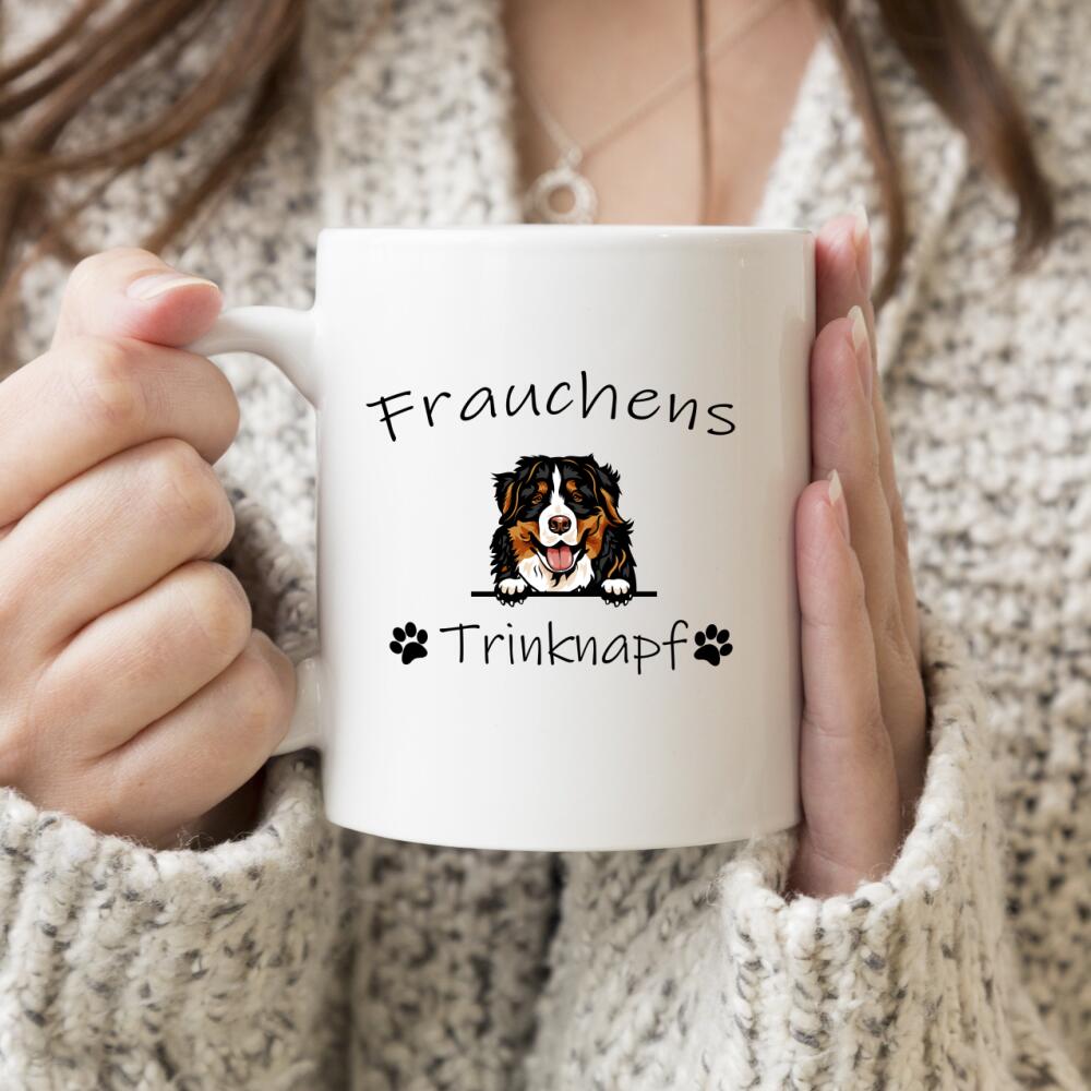 "Frauchens Trinknapf" - Tasse - Petmoment