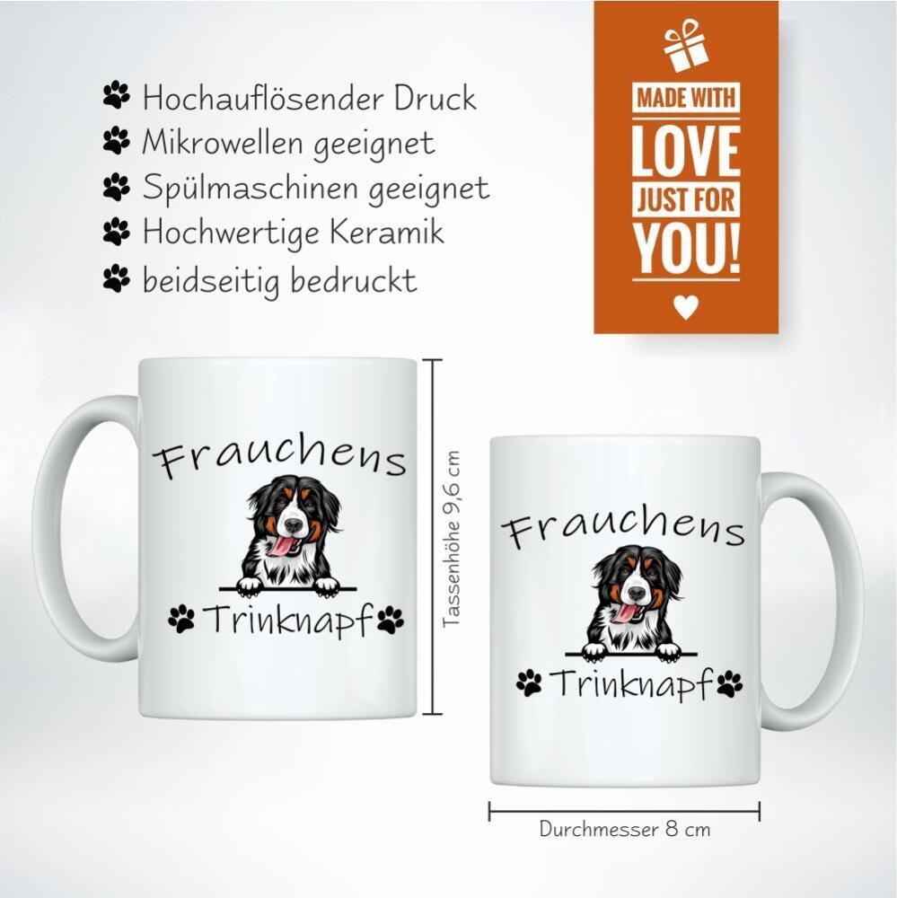"Frauchens Trinknapf" - Tasse - Petmoment
