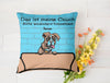 Unsere Couch (Hunde) - Personalisierbares Kissen - Petmoment